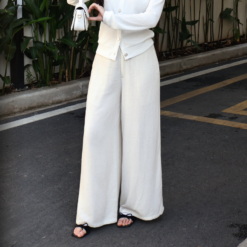 Quần Suông Linen Sợi Tre Cao Cấp